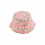 Pălărie de soare din bumbac organic Lagik Pink Meadow