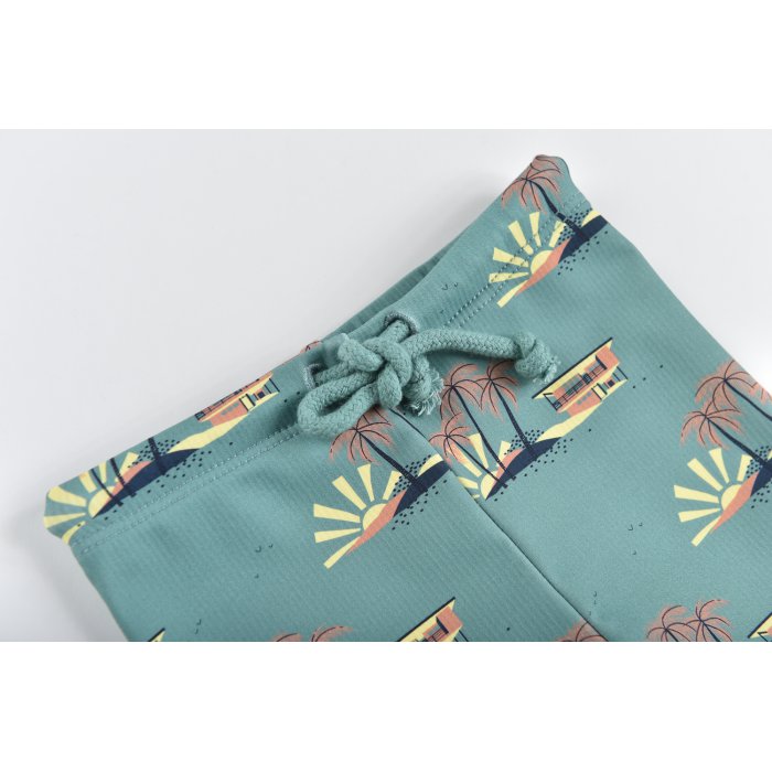 Set de plajă SPF 50 Agik Vintage Blue Hawaii