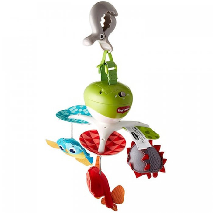 Carusel muzical portabil Tiny Love Meadow Days Ia-ma cu tine, 0 luni +, Multicolor