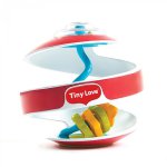 Jucarie spirala cu rainstick Tiny Love, 3 luni +, rosu