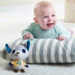 Jucarie muzicala Tiny Love Polar Wonders Husky Rob, 0 luni +, Multicolor