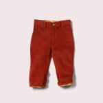 Jeans din bumbac organic Red cord