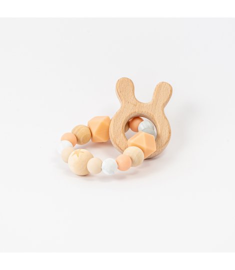 Jucărie pentru dentiție roz AL_00017_DEN_21_SS