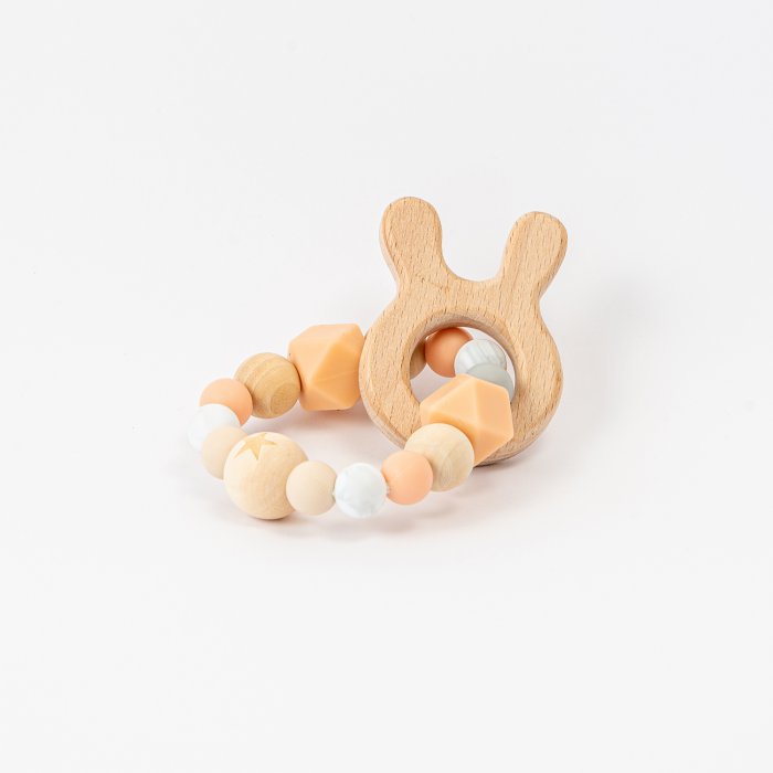 Jucărie pentru dentiție roz