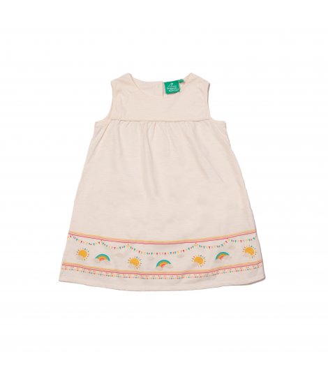Rochie din bumbac organic Sun and the Rainbow Storytime GR_000005_RCH_21_SS