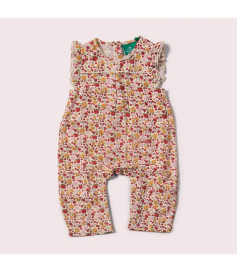 Salopeta din bumbac organic Ladybird Days GR_000051_SLP_22_SS