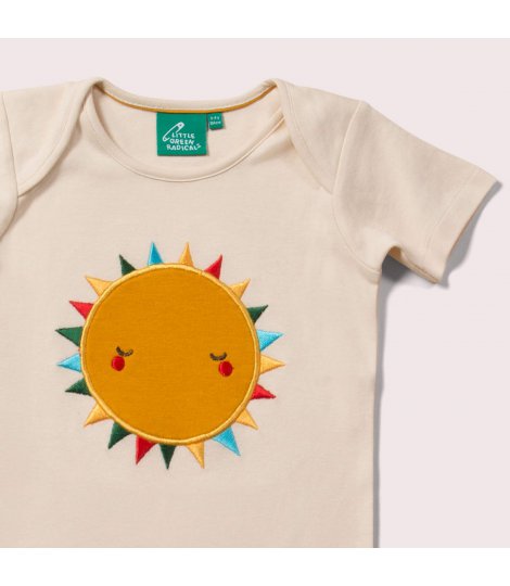 Tricou din bumbac organic You Are My Sunshine GR_000049_BLZ_22_SS