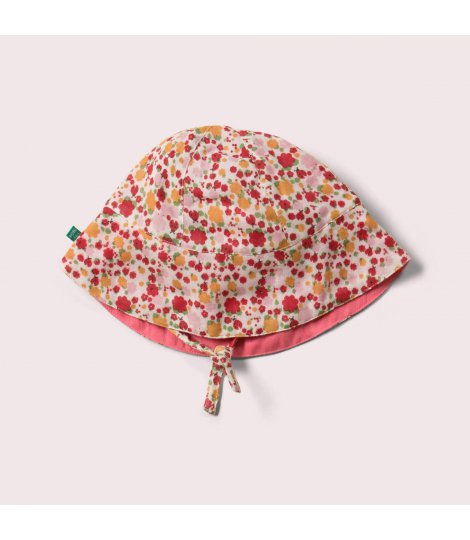 Palarie de soare reversibila din bumbac organic Ladybird Days GR_000042_PAR_22_SS